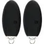 KeylessOption Keyless Entry Remote Car Smart Key Fob for Nissan Altima Maxima KR5S180144014 (Pack of 2)
