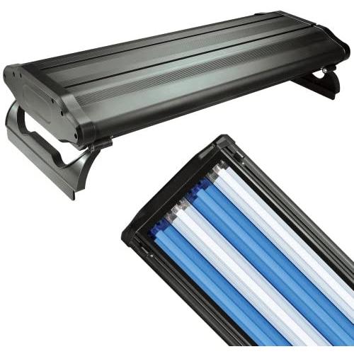 Wave-Point 24-Inch 96-Watt 4 Bulb High Output T-5 Lighting System, Black