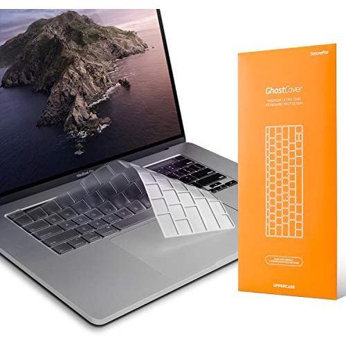 UPPERCASE GhostCover Premium Ultra Thin Keyboard Cover Protector Compatible with 2019+ MacBook Pro 16'' & 2020+ MacBook Pro 13'', with Intel or Apple Silicon M1 Chip, Latest Generation