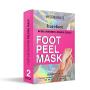 MYSTERE BEAUTE Foot Peel Mask, 2 Pack Exfoliating Foot Mask for Cracked Heels, Dry Skin and Calluses - Lavender Scented Foot Peel and Foot Care - Skin Care Tools for Men and Women