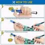 Teenitor Solder Sucker Desoldering Vacuum Pump Solder Removal Tool 3pcs/Pack