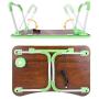 Slendor Laptop Desk Foldable Bed Table Folding Breakfast Tray Portable Lap Standing Desk Notebook Stand Reading Holder for Bed/Couch/Sofa/Floor