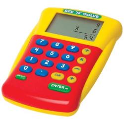 Educational Insights See N Solve Visual Calculator, Ages 9 and Up, Class Pack (12 Units)