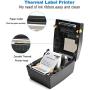 MFLABEL Label Printer, 4x6 Thermal Printer, Commercial Direct Thermal High Speed USB Port Label Maker Machine, Etsy, Ebay, Amazon Barcode Express Label Printing