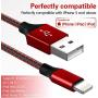 Lightning cable apple mfi certified iphone charger 3ft 3pack iphone 11 pro Xs XR X 8 7 6s 6 plus max ipad cord fast usb accessories chargers