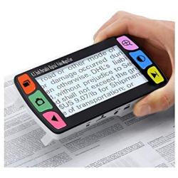 Eyoyo 4.3 Inch Portable Video Digital Magnifier Electronic Reading Aids w/Multiple Color Modes 6X-16X