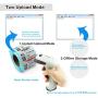 USB Wireless Barcode Scanner,Symcode Handheld Laser Barcode Reader (2.4GHz Wireless & USB2.0 Wired) with Receiver Storage of up to 10000 Code