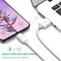 iPhone Charger MFi-Certified Lightning Cable - Made for iPhone X / 8/8 Plus / 7/7 Plus / 6/6 Plus / 5S (6FT White)