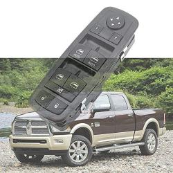 Power Window Switch Master Control Switch Replacement for 2012 2013 2014 2015 Ram 1500 2500 3500 4500 5500 Dodge Grand Caravan Chrysler Town and Country Replaces 68110866AA 68110866AB 68298866AA