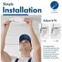 Hyperikon 6 Inch LED Recessed Lighting, 14W=75W 5 Inch, Retrofit Dimmable Downlight Flushmount Ceiling Can Lights, UL, Daylight White, 16 Pack