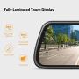 Mirror Dash Cam Sony IMX Sensor Dash Camera for Cars, Backup Camera with Night Vision Full Laminated and Anti-Glare Display, 1080P Dual Dash Cam with Streaming Media (BOSCAM R2)