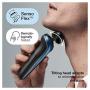 Braun Electric Razor for Men, Series 6 6020s SensoFlex Electric Shaver with Precision Trimmer, Rechargeable, Wet & Dry Foil Shaver with Travel Case