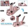 OLEBR 3 in 1 Charging Stand Compatible with iWatch Series 6/SE/5/4/3/2/1, AirPods Pro and iPhone Series 12/11 Series/Xs/X Max/XR/X/8/ 8P/7/7P/6S/6S Plus(Original Charger & Cables Required) Rose Gold