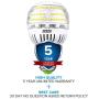 (Upgrade) 17W (150-200 Watt Equivalent) A19 Dimmable LED Light Bulb, 2500 Lumens Bright Led Bulbs, 5000K Daylight Ceramic Light, E26 Medium Screw Base, 5-Year Warranty, SANSI