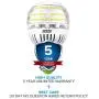 (Upgrade) 17W (150-200 Watt Equivalent) A19 Dimmable LED Light Bulb, 2500 Lumens Bright Led Bulbs, 5000K Daylight Ceramic Light, E26 Medium Screw Base, 5-Year Warranty, SANSI