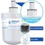 Refresh Replacement for Samsung Aqua-Pure Plus DA29-00003G, DA29-00003A, DA2900002B, DA2900003, DA2900003F, DA290002, HAFCU1, HAFIN2 and Waterdrop WD-DA-29-00003G Refrigerator Water Filter (1 Pack)