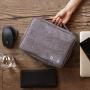 Electronic Organizer Travel Universal Cable Organizer Cable Cord Bag Electronics Accessories Cases Storage Bag Waterproof for Cable, Charger, Phone, USB, SD Card, Power Bank (OE-Black)