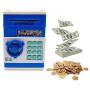 HeQiao Electronic Paper Money Banks Password Safe Digital Coin Bank (Blue) HeQiao Electronic Paper Money Banks Password Safe Digital Coin Bank (Blue)