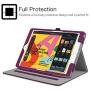 Fintie Case for iPad 10.2 Inch - [Corner Protection] Multi-Angle Viewing Folio Stand Cover with Pocket, Pencil Holder, Auto Wake/Sleep for iPad 8th / 7th Generation, Purple