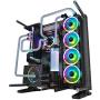 Thermaltake Riing Trio 12 RGB TT Premium Edition 120mm Software Enabled 30 Addressable LED 9 Blades Case/Radiator Fan - 3 Pack - CL-F072-PL12SW-A, Trio RGB