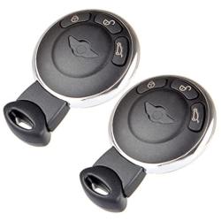 SCITOO 2X3 Button New Replacement Keyless Entry Remote Key Fob Uncut 315Mhz fit 07-14 Mini Cooper KR55WK49333 No Logo