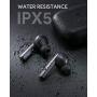 AUKEY True Wireless Earbuds Active Noise Cancelling Bluetooth 5, with 4 Built-in Mics for Clear Calls, USB-C Quick Charge, 35-Hour Playtime, IPX5 Waterproof