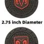 Coasters-car 2.75 inch Auto Cup Silicone Insert Coaster Anti Slip Car Cup Holder Mat Accessories 2 Packs