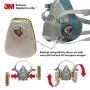 3M Respirator Cartridge 6006, 1 Pair, Helps Protect Against Organic Vapors, Acid Gases, Ammonia, Methylamine or Formaldehyde 3M Respirator Cartridge 6006, 1 Pair, Helps Protect Against Organic Vapors, Acid Gases, Ammonia, Methylamine or Formaldehyde