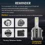 LASFIT H7 LED Bulbs for Volkswagen Passat Golf GTI Tiguan w/Retainer-Adapter, Plug & Play, 6000LM 6000K (2PCS)