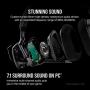 Corsair Void RGB Elite Wireless Premium Gaming Headset with 7.1 Surround Sound - Discord Certified - Works with PC, PS5 and PS4 - Carbon (CA-9011201-NA)