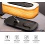 SATUOSI Bedside Lamp with Wireless Charger and Bluetooth Speaker, Stepless Dimming