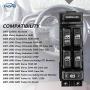 Master Driver Side Window Control Switch for 2000-2002 GMC Sierra Yukon XL,2000-2002 Chevy Silverado Avalanche Tahoe Suburban,2002 Cadillac Escalade Replaces OE# 15062650 19259961
