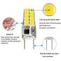 G8 LED Bulb Dimmable, All New 20-25W Halogen Bulb Replacement, T4 Type Bi-Pin G8 Base, 120V Daylight White 6000K LED Puck Light Bulbs for Under Cabinet Light, Under Counter Kitchen Lighting (10 Pack)