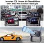 DoHonest V23 HD 1080P Digital Wireless Dual Backup Camera 7 DVR Split Screen Monitor Kit High-Speed Rear Observation System for Trailer,RV,Truck IR Night Vision IP69K Waterproof