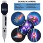 Electronic Acupuncture Pen ✮ Pain Relief Therapy ✮ Meridian Energy Pulse ✮ Laser Acupuncture Pen ✮ USB Rechargeable ✮ Bonus E-Book ✮ No Acupuncture Needles Used