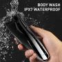 Wekeep Electric Razor for Men, Cordless Rechargeable Men’s Electric Shaver for Rotary Shaving with Pop-up Trimmer (Waterproof)