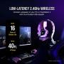 Corsair Void RGB Elite Wireless Premium Gaming Headset with 7.1 Surround Sound - Discord Certified - Works with PC, PS5 and PS4 - Carbon (CA-9011201-NA)