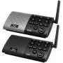 Hosmart Full Duplex Wireless Intercom System Real Time, Two -Way Communication, with DECT_6.0 Technology for Home and Office，Hands Free, Portable intercom, with Crystal Clear Sound, 1000 feet Range