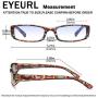 Reading Glasses Womens Blue Light Blocking - 2 Pack Lightweight Computer Readers +1.0 Glare Blocking Ladies Fashion Eyeglass