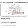 Water Heater Thermal Cut Off Kit Replacement Part, Toilet Part Mobile Fittings Compatible with RV OEM Atwood 93866, Auto Spare Work on Electronic Water Heater