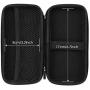 iMangoo Shockproof Carrying Case Hard Protective EVA Case Impact Resistant Travel 12000mAh Bank Pouch Bag USB Cable Organizer Earbuds Sleeve Pocket Accessory Smooth Coating Zipper Wallet Navy Blue
