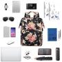 Laptop Backpack,15.6 Inch Stylish College School Backpack with USB Charging Port,Water Resistant Casual Daypack Laptop Backpack for Women/Girls/Business/Travel (Flower Pattern) Laptop Backpack,15.6 Inch Stylish College School Backpack with USB Charging Port,Water Resistant Casual Daypack Laptop Backpack for Women/Girls/Business/Travel (Flower Pattern)