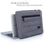 ProCase 12-12.9 Inch Laptop Sleeve Case Cover Bag for MacBook Surface Pro 7 / Pro 6 / Surface Pro 2017/ Pro 4 3, Apple iPad Pro, Most 11'' 12'' Laptop Ultrabook Notebook MacBook Chromebook -Grey