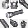 MecArmy PT18 Ultra Bright 1000 Lumens Compact Flashlight with Micro USB Rechargeable Function, Super Long Lasting EDC Tactical Flashlight, Patented Product One-handed Operation, Easy to Change modes