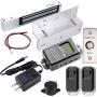 UHPPOTE 2.4GHz WiFi Inswinging Indoor 600lbs Electromagnetic Door Lock Kit Remote and Smartphone app Controlled