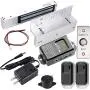 UHPPOTE 2.4GHz WiFi Inswinging Indoor 600lbs Electromagnetic Door Lock Kit Remote and Smartphone app Controlled