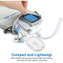 NURSAL EMS TENS Unit Muscle Stimulator with Continuous Stimulation, Rechargeable Electronic Pulse Massager with 8 Pads for Arthritis, Muscle Stiffness Pain Relief