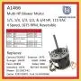 A1466, HVAC Blower Motor 1/5~3/4HP & 115V