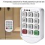Electronic Lock, ABS Plastic Panel Intelligent Password Keypad Digital Electronic Cabinet Door Combination Lock