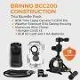 Brinno BCC200 Construction & Outdoor Security Time Lapse Camera Trio Includes: TLC200 Pro Camera, Clamp, & Water-Resistant Case, 42-Day Battery Life, 720P (2-Pack) Brinno BCC200 Construction & Outdoor Security Time Lapse Camera Trio Includes: TLC200 Pro Camera, Clamp, & Water-Resistant Case, 42-Day Battery Life, 720P (2-Pack)
